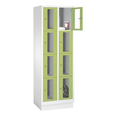 CP Fächerschrank »Classic A« grün, 61x180x50 cm