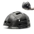 Foldable helmet Plixi Fit - for bike, e-scooter, onewheel, skateboard, e-bike - Meets CE standard, same protection as classic helmet - Volume divided by 3 when folded - colour Black - size S-M