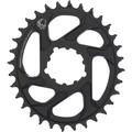 Sram Chain Ring X-Sync 2 Oval 38T Direct Mount 3mm Offset Boost Alum Eagle Black: Black 38T