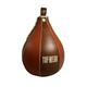 TUF WEAR Leather Speedball Speedbag Punching Ball Classic Brown (M)