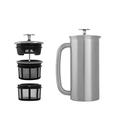 Espro Coffee Press P7-32 oz Double Wall Vacuum Insulated Brushed Stainless Steel Coffee Press