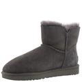 UGG Women's Mini Bailey Button Ii CLASSIC BOOT, Grey, 3 UK