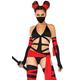 Leg Avenue 86693" Killer Ninja Kostüm, Schwarz/rot, Small (EUR 36)