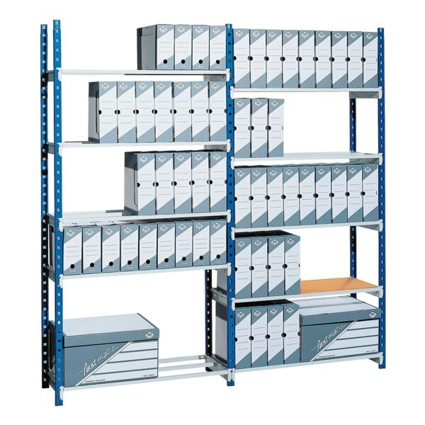 Paperflow Grundregal Steckregalsystem »Rang'Eco« 6 Böden 100 / 34 / 200 cm, 100x200x34 cm