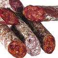 Chorizo & Salchichon de Bellota 100% Ibericos D.O.P. Jabugo - Acorn 100% Iberian Spicy Pork Sausage D.O.P. (Protected Designation of Origin) Jabugo (Chorizo)