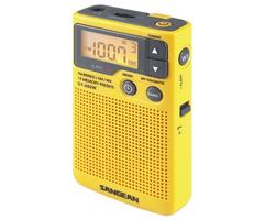 Sangean DT-400W AM/FM Portable Radio - Yellow