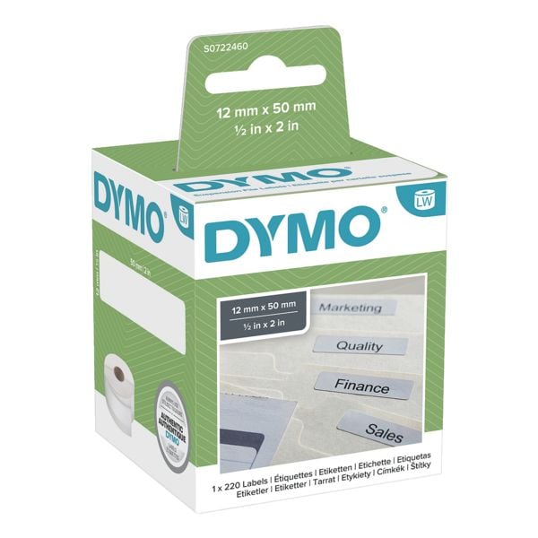 Dymo LabelWriter Papier-Etiketten »S0722460« weiß