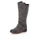 Rieker Women Boots 94652, Ladies Winter Boots,Water Repellent,riekerTEX,Warm,Waterproof,Winter Boots,Long-Shaft Boots,Lined,Grey (grau / 45),41 EU / 7.5 UK