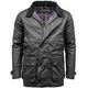 Game Technical Apparel Mens Winchester Antique Waxed Cotton Jacket - Quilted Tartan Linning (XL, Black)