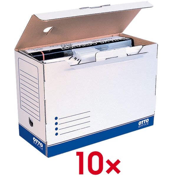 OTTO Office Archivschachtel »big« - 10 Stück blau Image