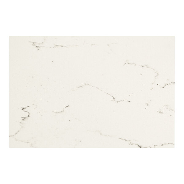 Art Marble Furniture Q401 30" x 60" Carrera White Quartz Tabletop