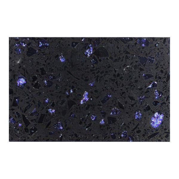 Art Marble Furniture Q409 30" x 60" Blue Galaxy Quartz Tabletop