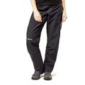 Berghaus Women's Hillwalker Waterproof Trousers, Durable, Comfortable Rain Pants, Black, 10 Short (29 Inches)