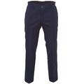 Relco Men's Classic Navy Blue Stay Press Trousers Size 36