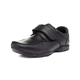 Hush Puppies Freddy 2 School Uniform Shoe, Black Black, 2 UK Child