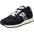 Saucony Jazz Original Vintage Trainers Black White - Mens