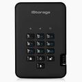 iStorage diskAshur2 SSD 256GB Black - Secure portable solid state drive - Password protected - Dust & water resistant - Hardware Encryption