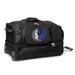 "MOJO Dallas Mavericks Black 27'' 2-Wheel Drop Bottom Rolling Duffel Bag"