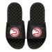 "Youth ISlide Black Atlanta Hawks Personalized Primary Slide Sandals"