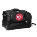 "MOJO Atlanta Hawks Black 27'' 2-Wheel Drop Bottom Rolling Duffel Bag"