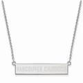 Women's Vancouver Canucks Sterling Silver Small Bar Necklace