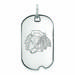 Women's Chicago Blackhawks Sterling Silver Small Dog Tag