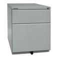 BISLEY Rollcontainer OBA mit 25 mm Top, 1 Universalschublade, 1 HR-Schublade, Metall, 355 Silber, 56.5 x 42 x 51.9 cm