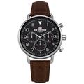 Ben Sherman Mens Multi dial Quartz Watch with Leather Strap WB068BBR