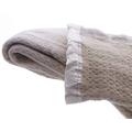 Snugglemore Pure Wool Cellular Blanket Lightweight Luxury Satin All-Round Border (Double 230 x 230cm, Cream)