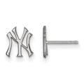 Women's New York Yankees Sterling Silver XS Post Earrings