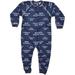 Seattle Seahawks Toddler Piped Raglan Full Zip Coverall - College Navy