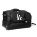 MOJO Los Angeles Dodgers Black 27'' 2-Wheel Drop Bottom Rolling Duffel Bag