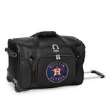MOJO Black Houston Astros 22" 2-Wheeled Duffel Bag