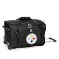 MOJO Black Pittsburgh Steelers 22" 2-Wheeled Duffel Bag