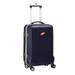 Navy Detroit Red Wings 21" 8-Wheel Hardcase Spinner Carry-On