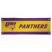Gold Northern Iowa Panthers 2' x 6' Vinyl Banner