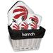 Newborn & Infant White Toronto Raptors Personalized Medium Gift Basket
