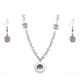 Colorado Rockies Crystals from Swarovski Baseball Necklace & Earrings