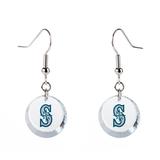 Seattle Mariners Swarovski Pick Off Earrings