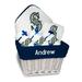 Newborn & Infant White Seattle Mariners Personalized Medium Gift Basket
