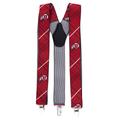 Men's Red Utah Utes Suspenders