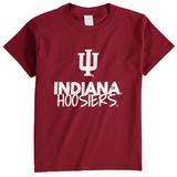 Youth Crimson Indiana Hoosiers Crew Neck T-Shirt