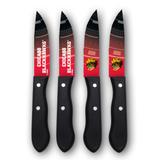 Woodrow Chicago Blackhawks 4-Piece Stainless Steel Steak Knife Set