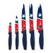 Woodrow New England Patriots 5-Piece Stainless Steel Cutlery Knife Set