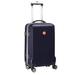 MOJO Navy Atlanta Hawks 21" 8-Wheel Hardcase Spinner Carry-On Luggage