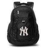 MOJO Black New York Yankees 19'' Laptop Travel Backpack