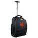 Black New York Mets 19'' Premium Wheeled Backpack