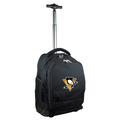 Black Pittsburgh Penguins 19'' Premium Wheeled Backpack