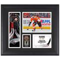 Travis Konecny Philadelphia Flyers Framed 15" x 17" Player Collage with a Piece of Game-Used Puck