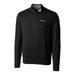 Men's Cutter & Buck Black Oregon Ducks Big Tall Lakemont Half-Zip Jacket